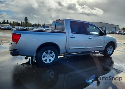 2004 Nissan Titan Xe z USA, uszkodzony, nr VIN 1N6AA07A64N500699